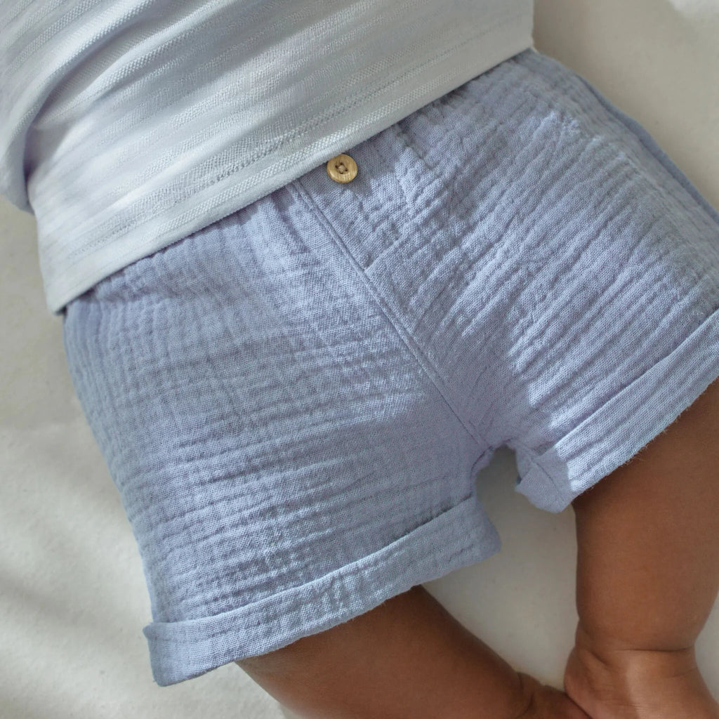 Korte broek - Blauw