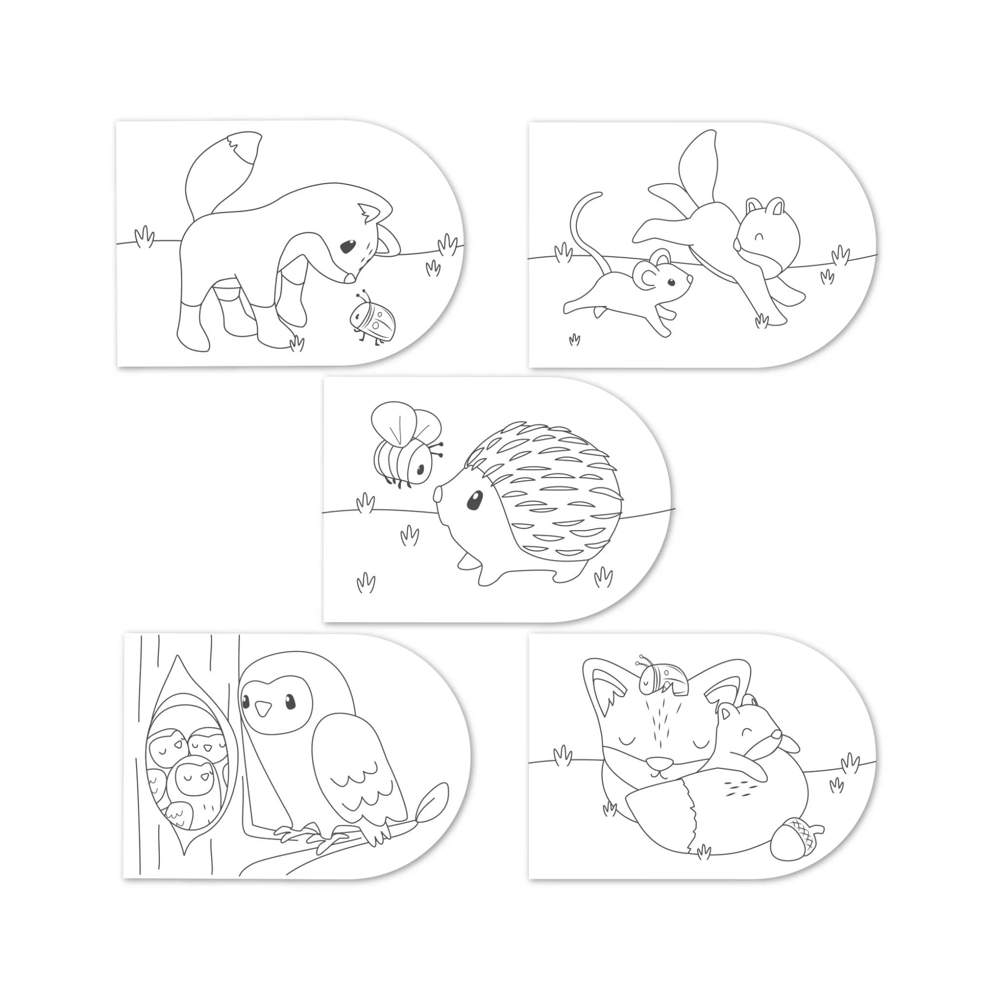 Verfboek Forest Friends