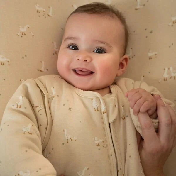 Slaapzak winter – Beige – Maat 90 cm – Newborn Naturals – Little Goose