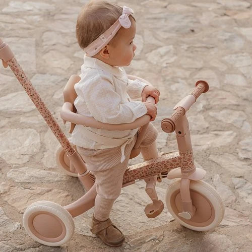 4 in 1 Driewieler Pink