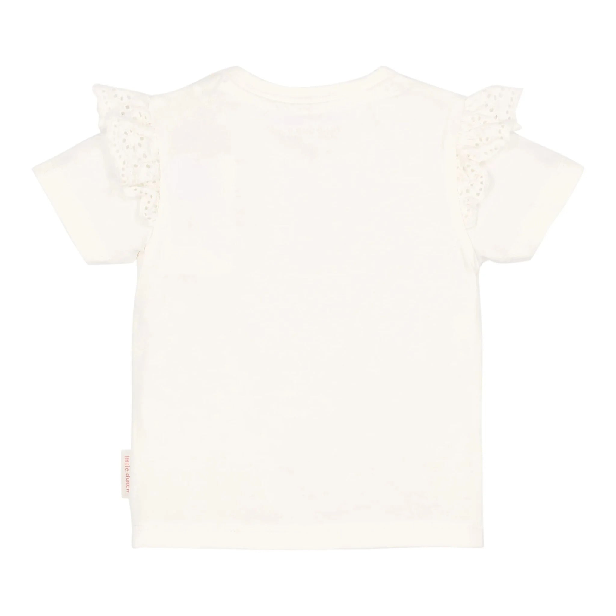 Shirt korte mouw - Wit - Bloemen