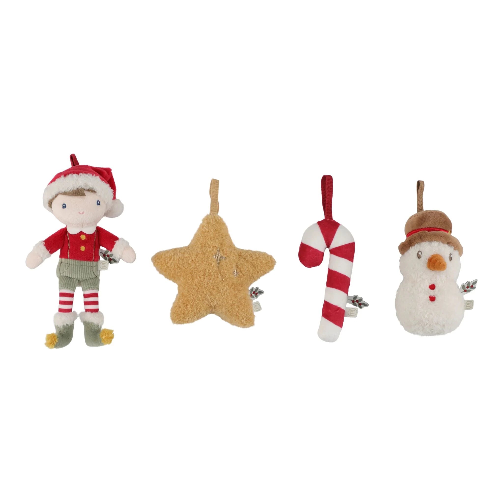 Kersthangers Jim Set – Meerkleurig – Christmas