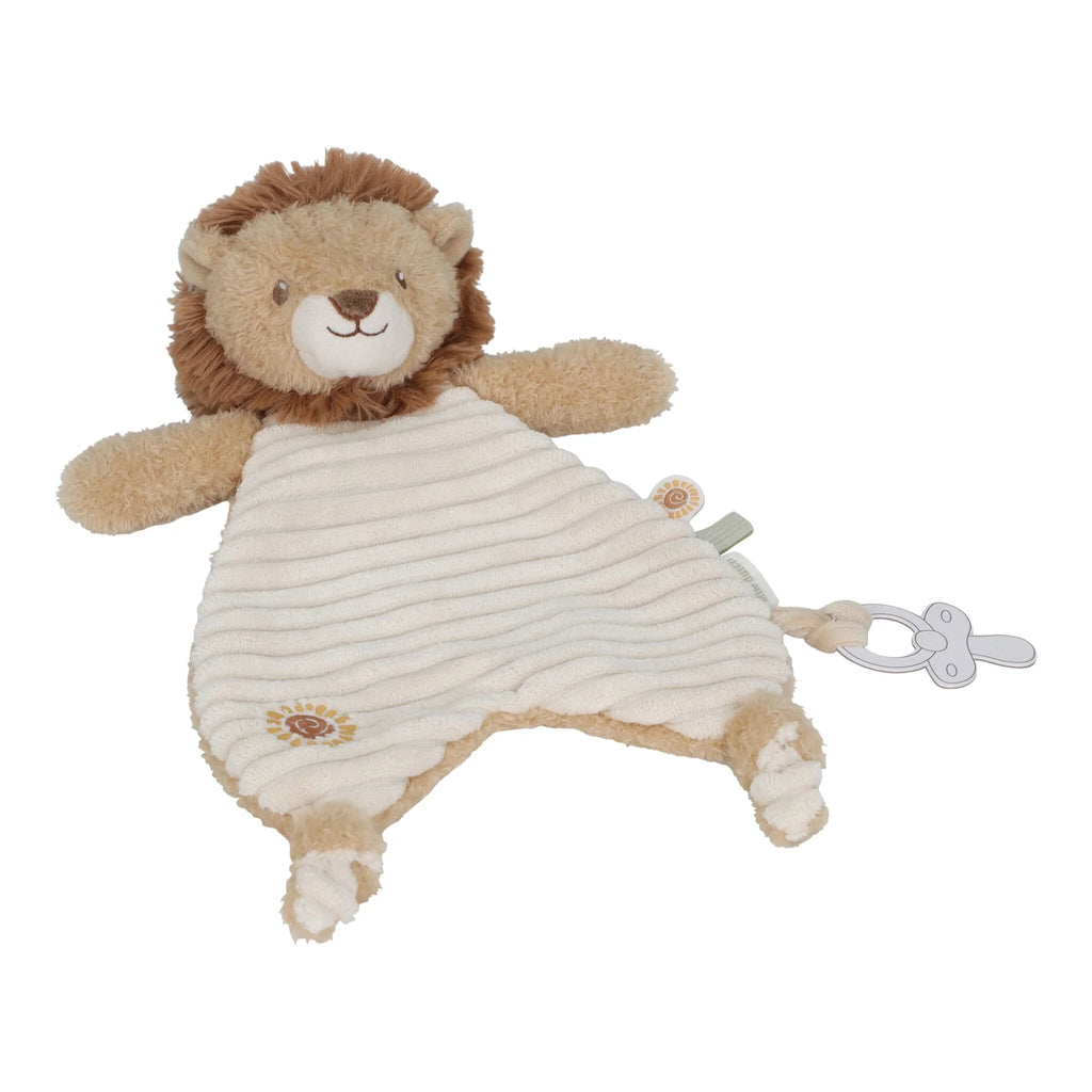 Knuffeldoekje Leeuw - Geel