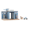 Houten politiebureau – Blauw – Essentials