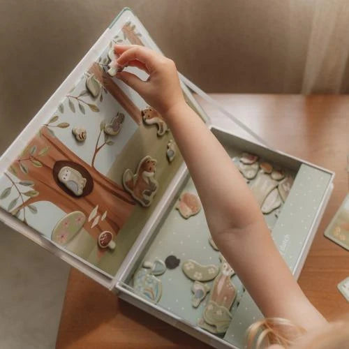 Magnetisch speelbord - Meerkleurig - Forest Friends
