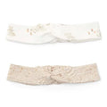 2-pack haarbanden - Zand - Newborn Naturals - Baby Bunny