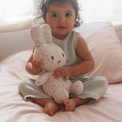 nijntje knuffel all-over print 30 cm - Roze - Lucky Blossom