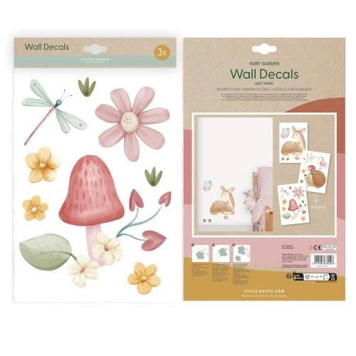Muurstickers - Meerkleurig - Fairy Garden