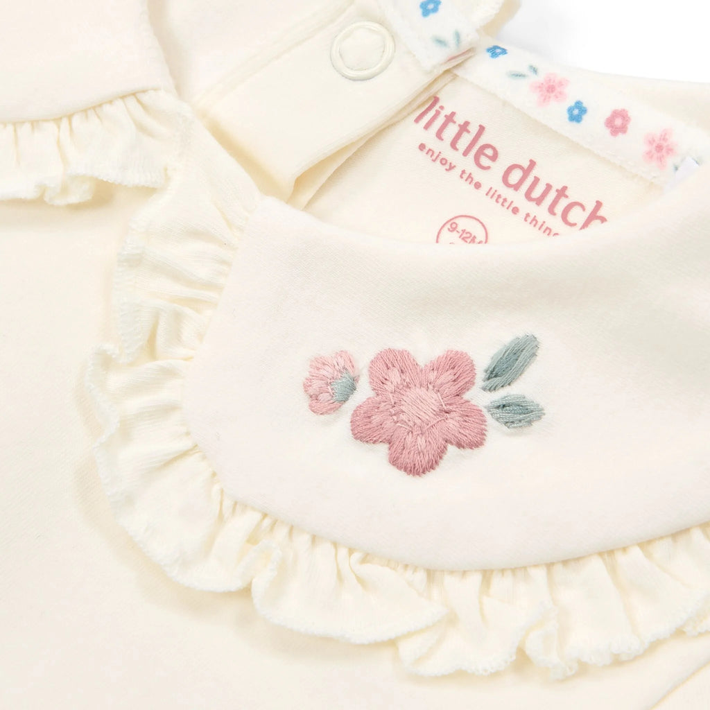 Shirt korte mouw met kraag - Wit