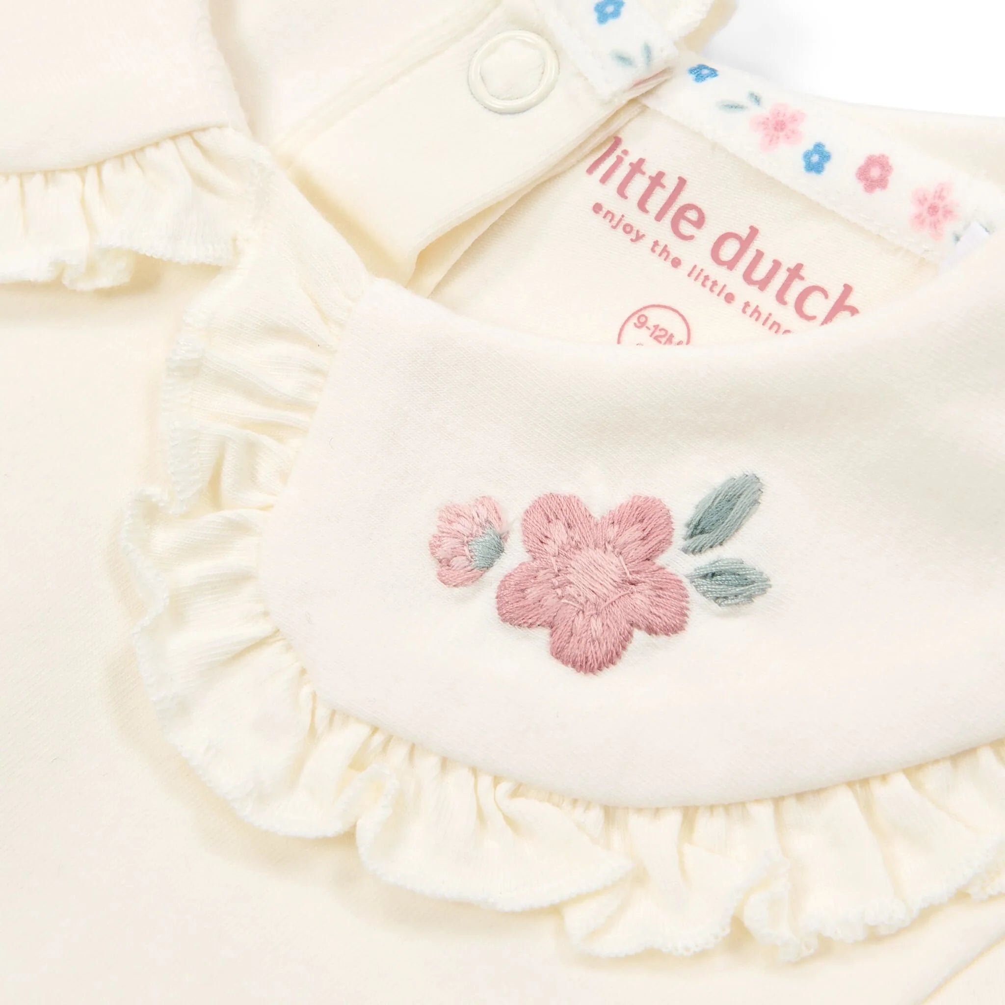 Shirt korte mouw met kraag - Wit
