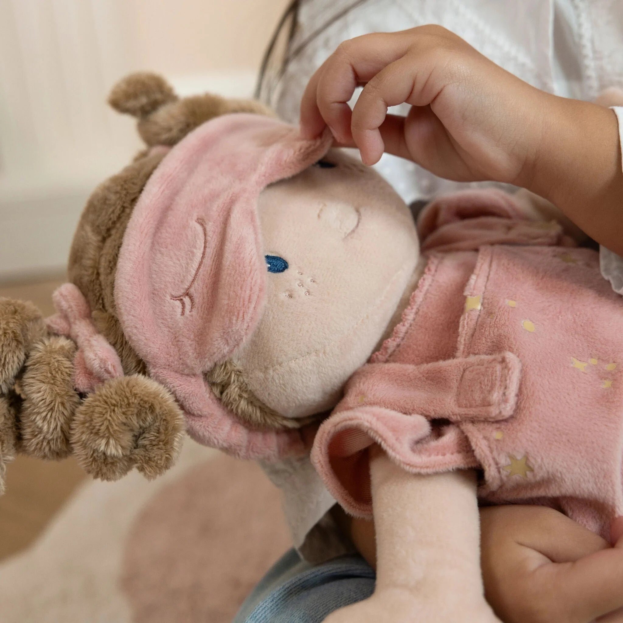 Knuffel babypop Rosa - 40 cm