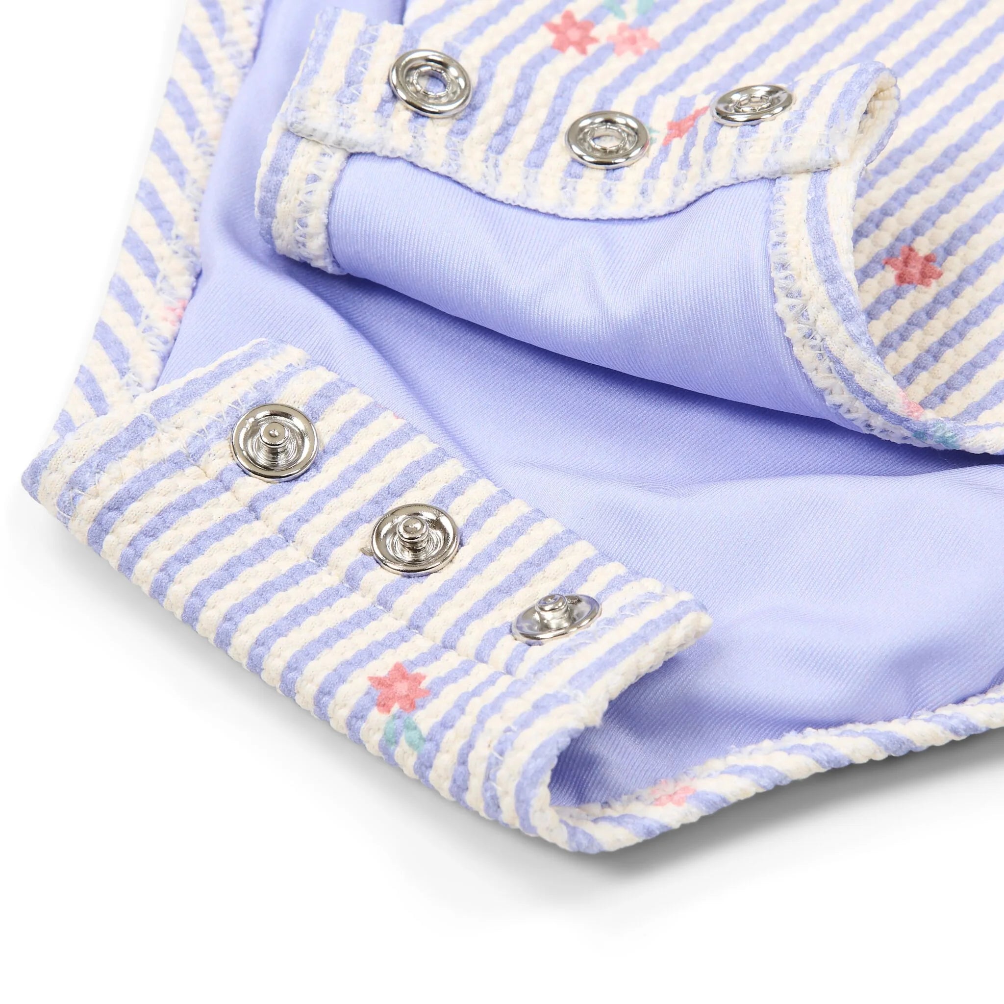 Badpak - Paars - Dreamy Stripes