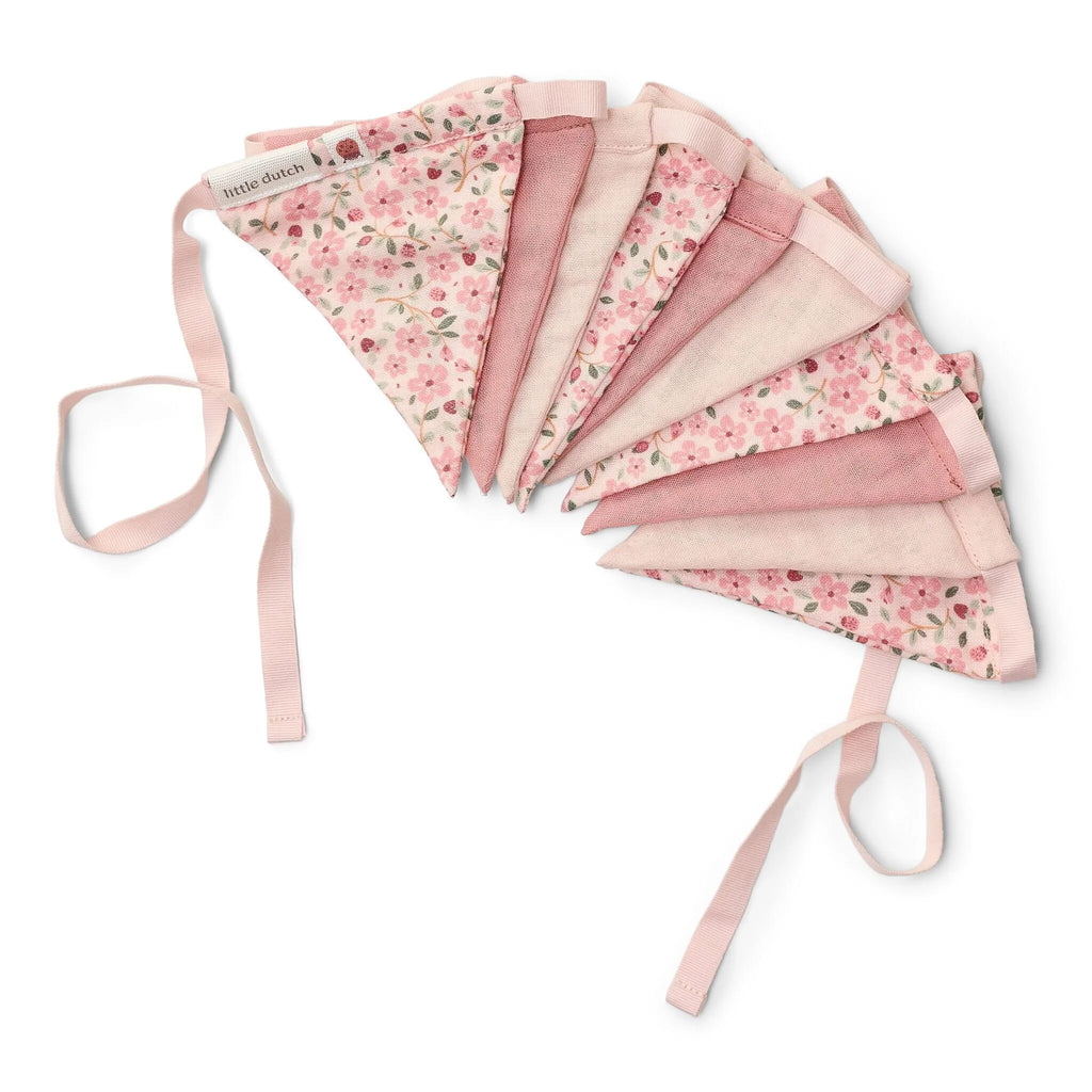 Slinger met vlaggetjes - Roze - Fairy Garden - Fairy Floral