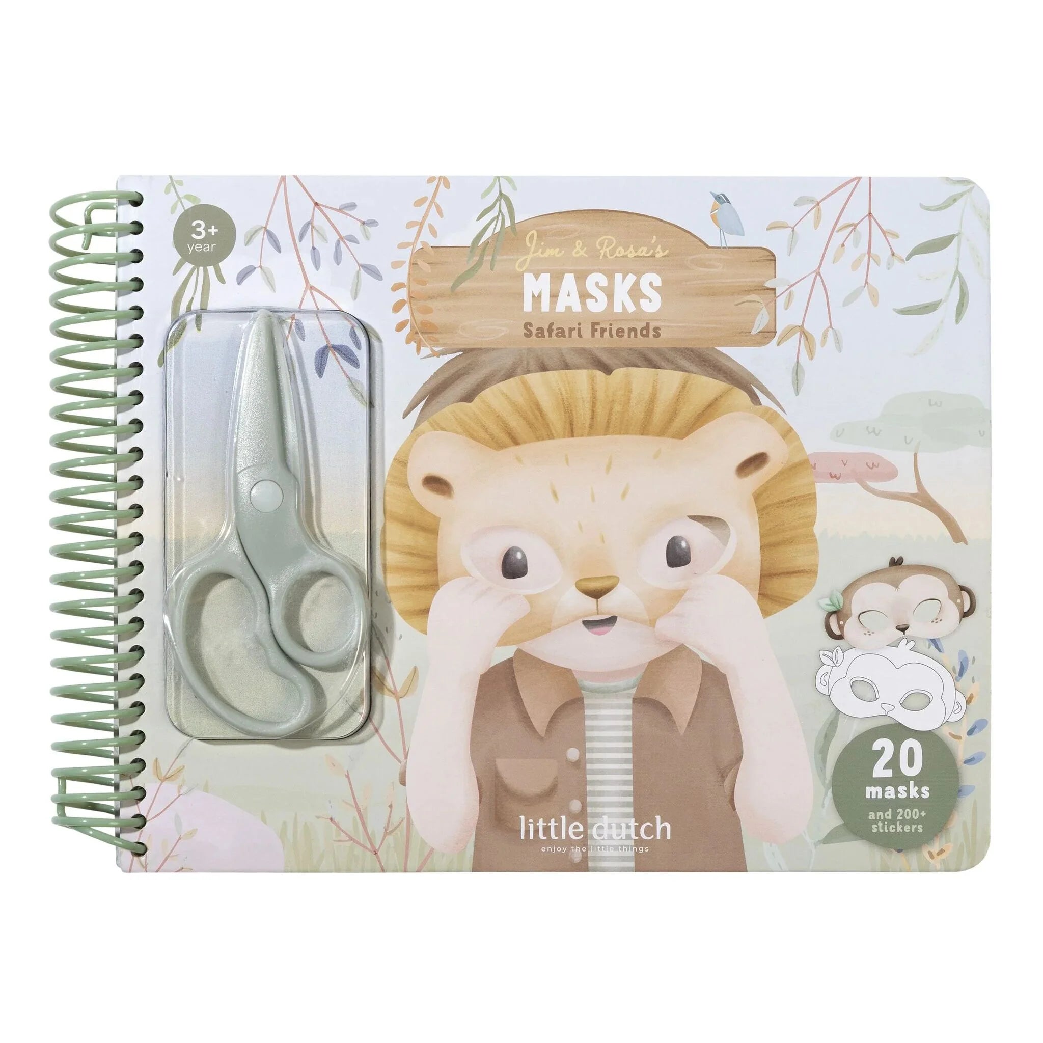 Knutselboek maskers maken - Jim