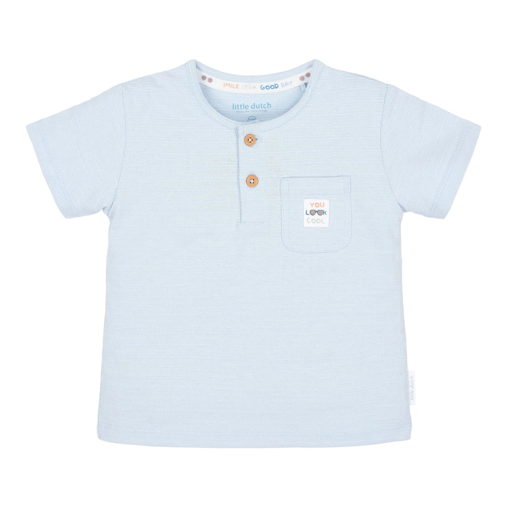 Shirt korte mouw - Blauw