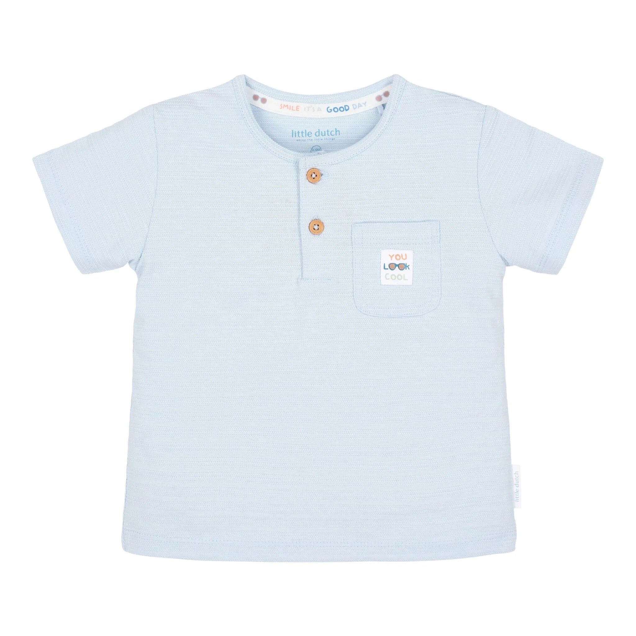 Shirt korte mouw - Blauw