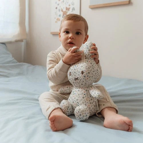 nijntje knuffel all-over print 30 cm - Blauw - Lucky Leaves
