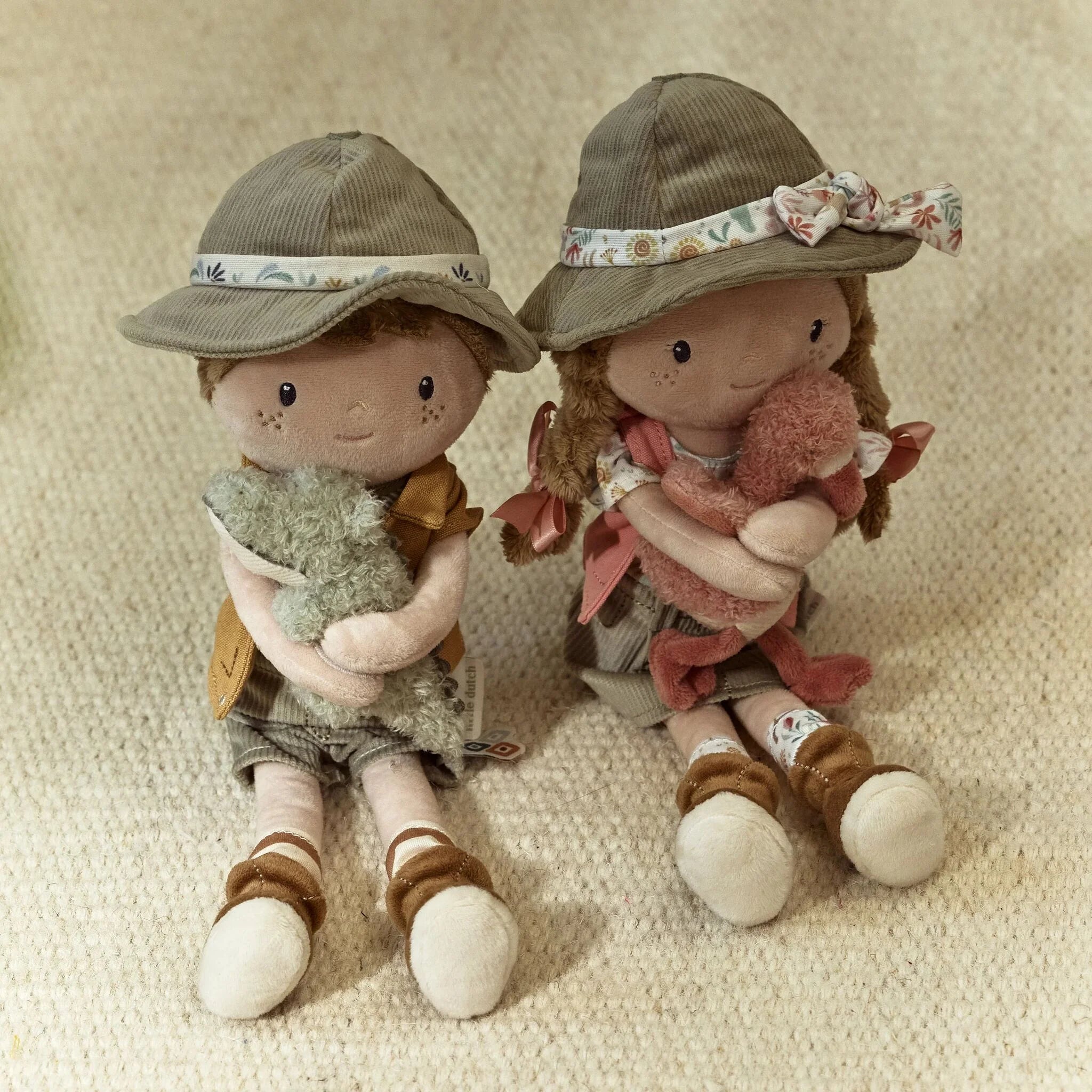 Knuffelpop Ranger Rosa - 35 cm