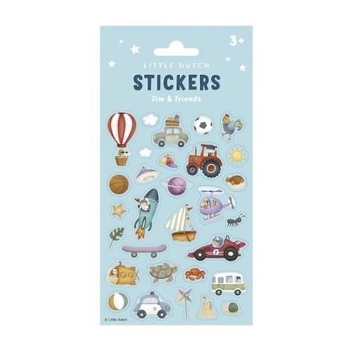 Stickervel Jim & Friends