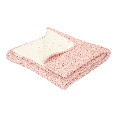 Ledikantdeken - Roze - Fairy Garden - Fairy Floral