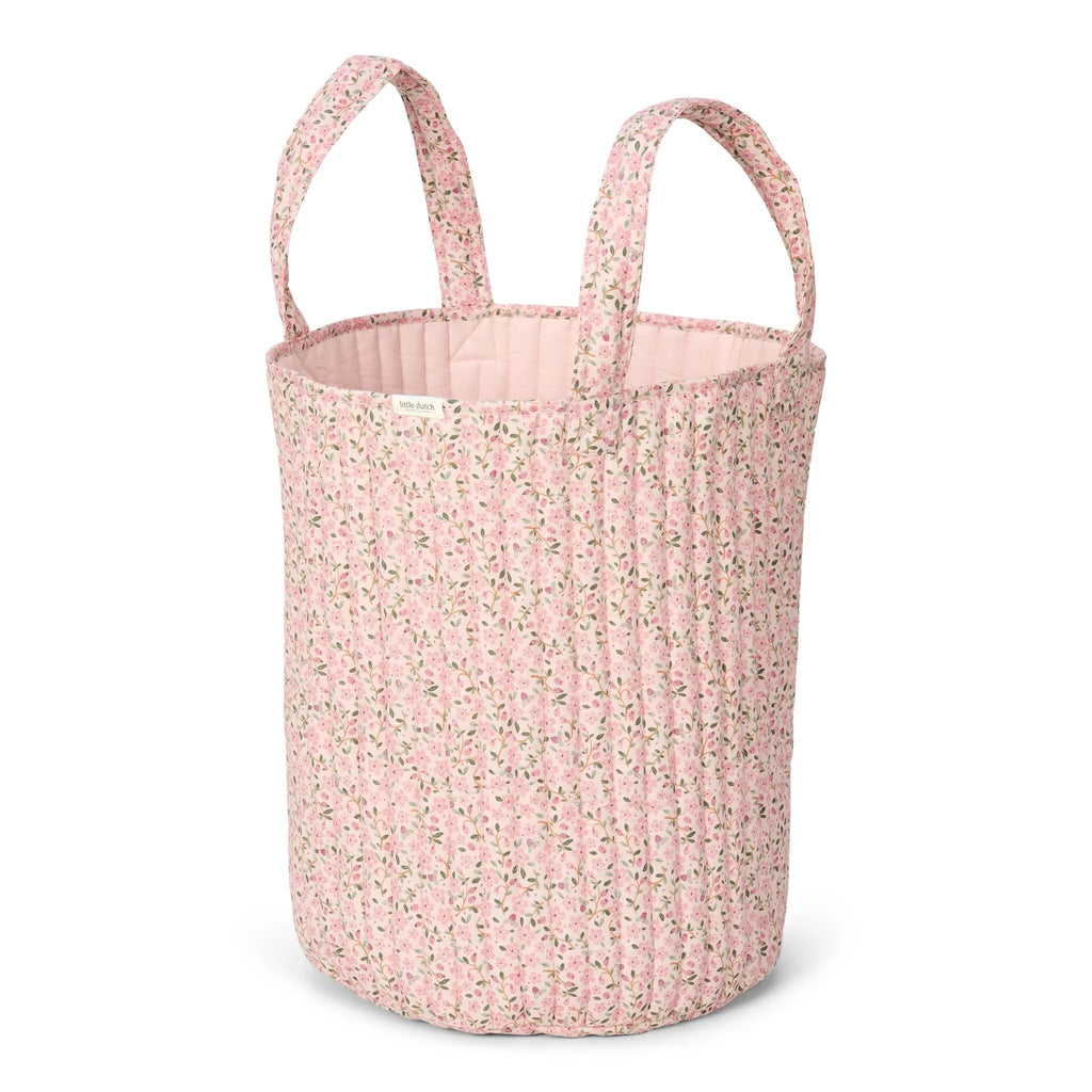 Opbergmand XL - Roze - Fairy Floral