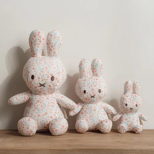 nijntje knuffel all-over print 30 cm - Roze - Lucky Blossom