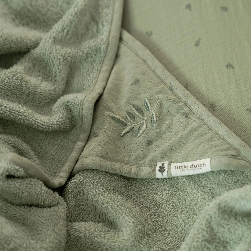 Badcape - Groen - 100 x 100 - Essentials