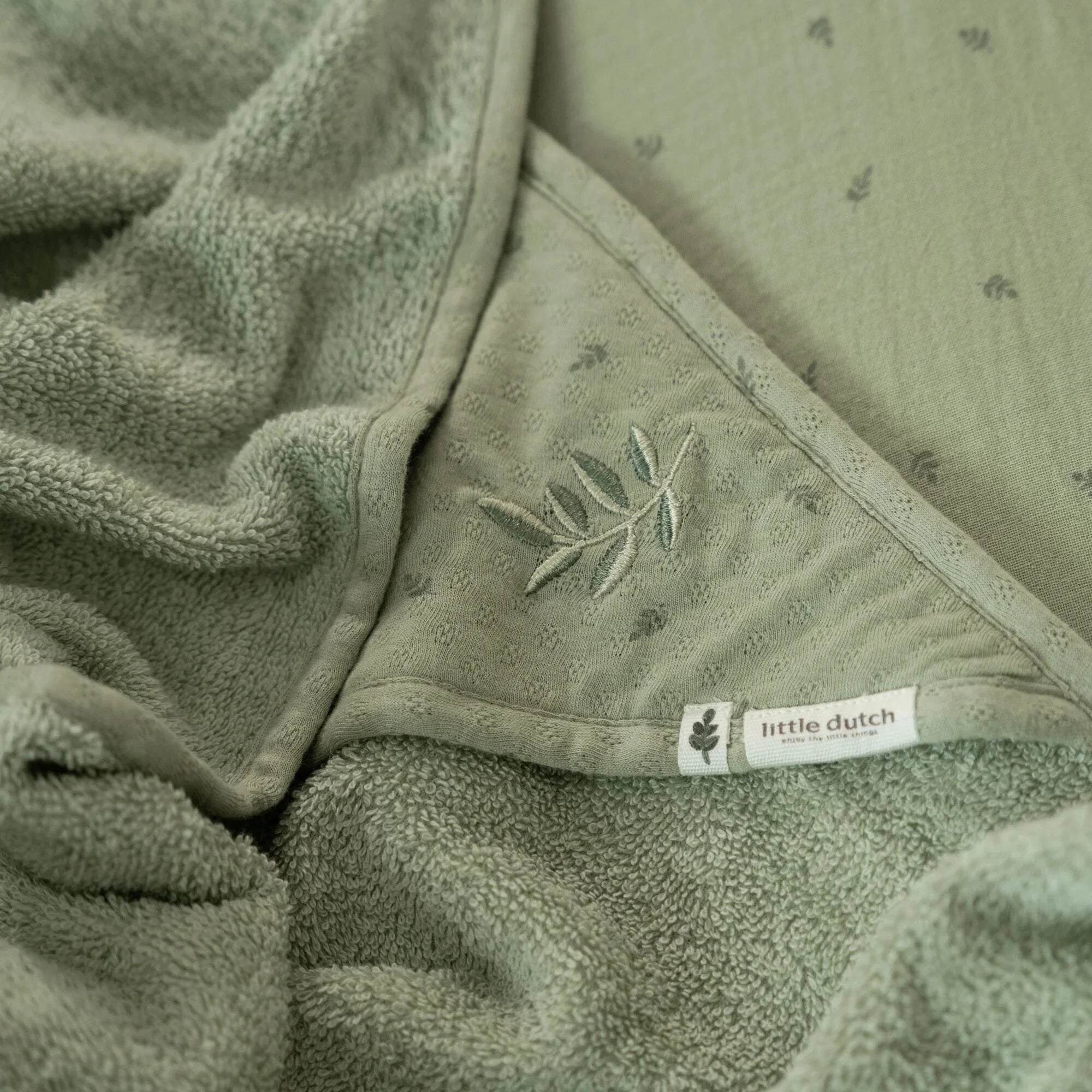 Badcape - Groen - 100 x 100 - Essentials