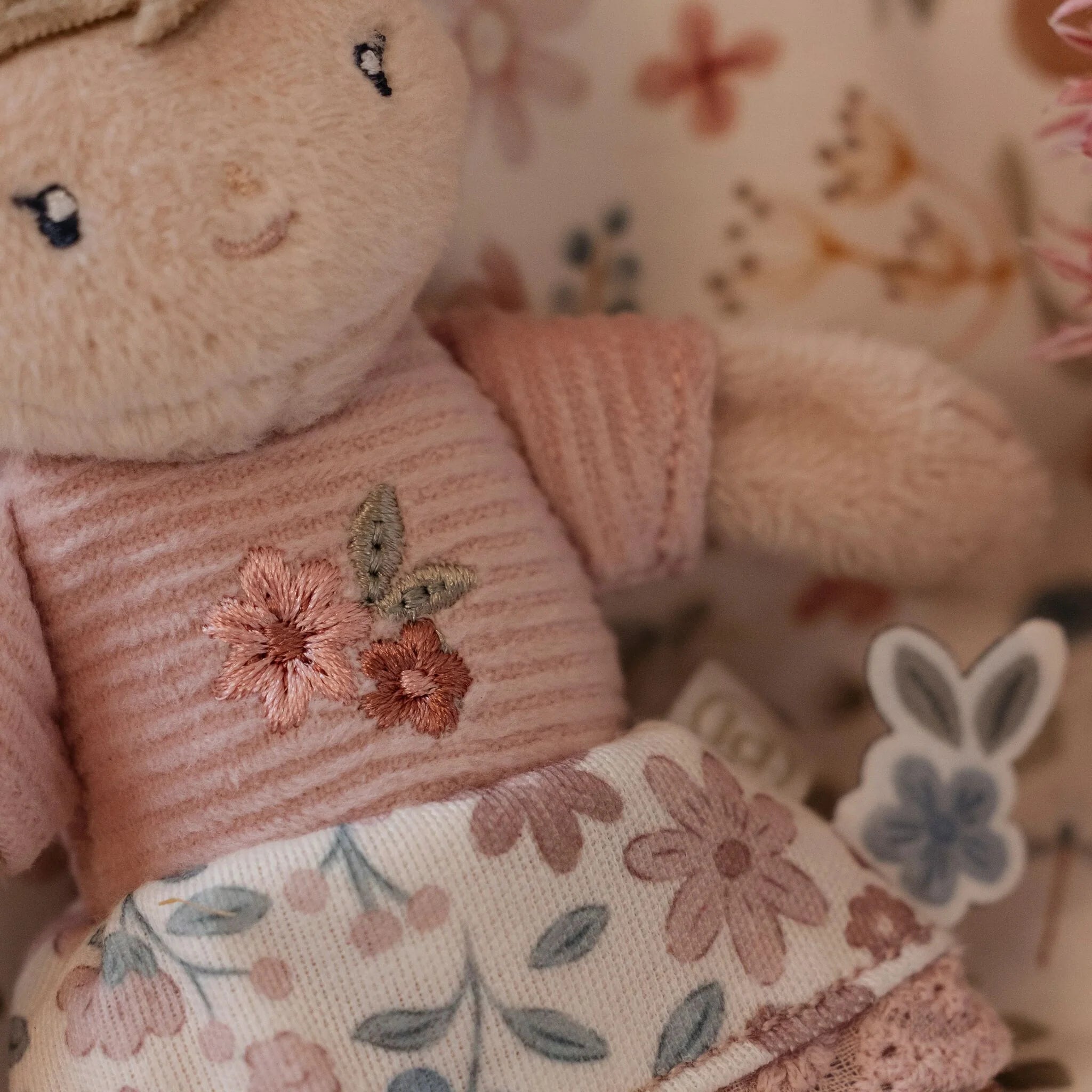 Knuffelpop Rosa - 10 cm
