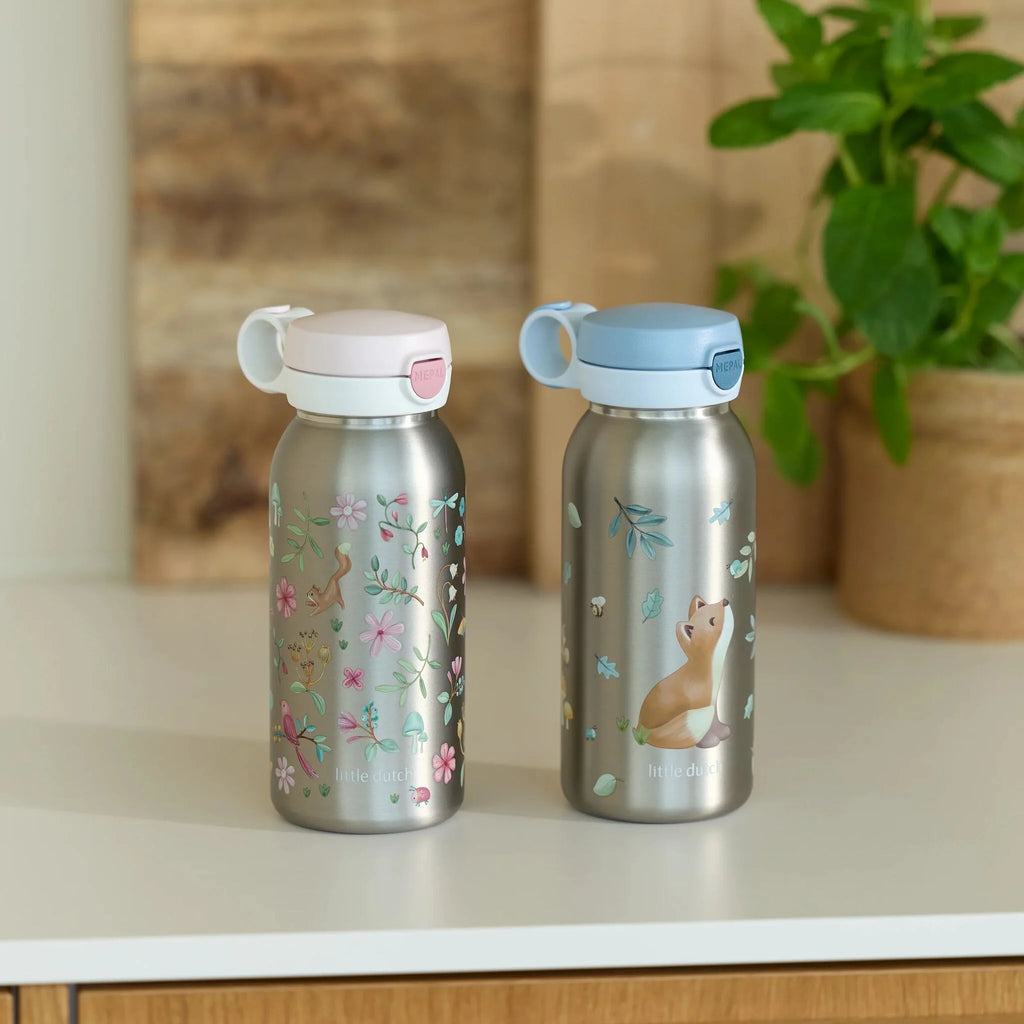 Mepal RVS drinkfles pop-up 600 ml - Roze