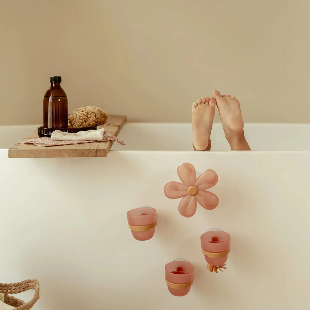 Badwand bekers - roze - Essentials