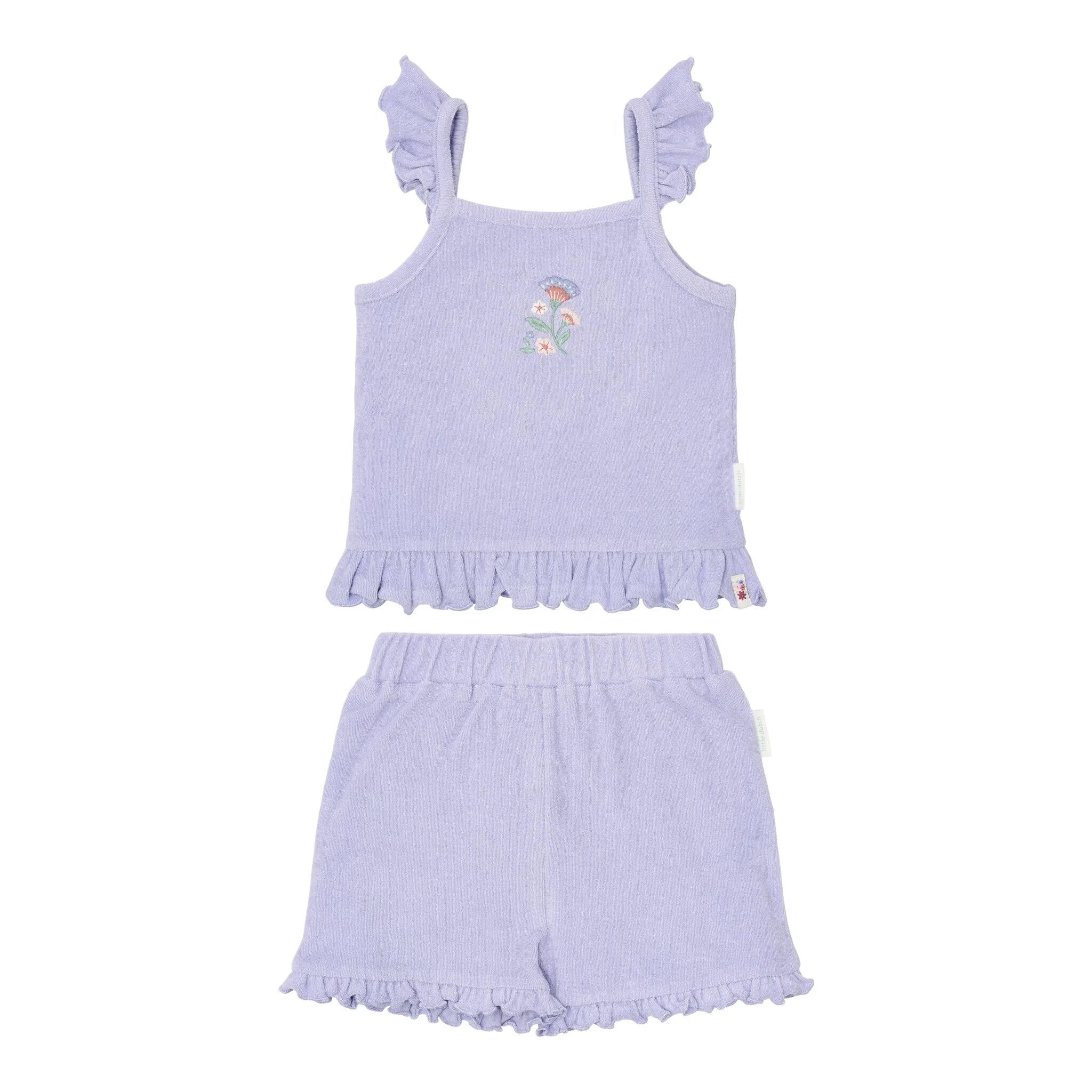 Top en short set - Paars
