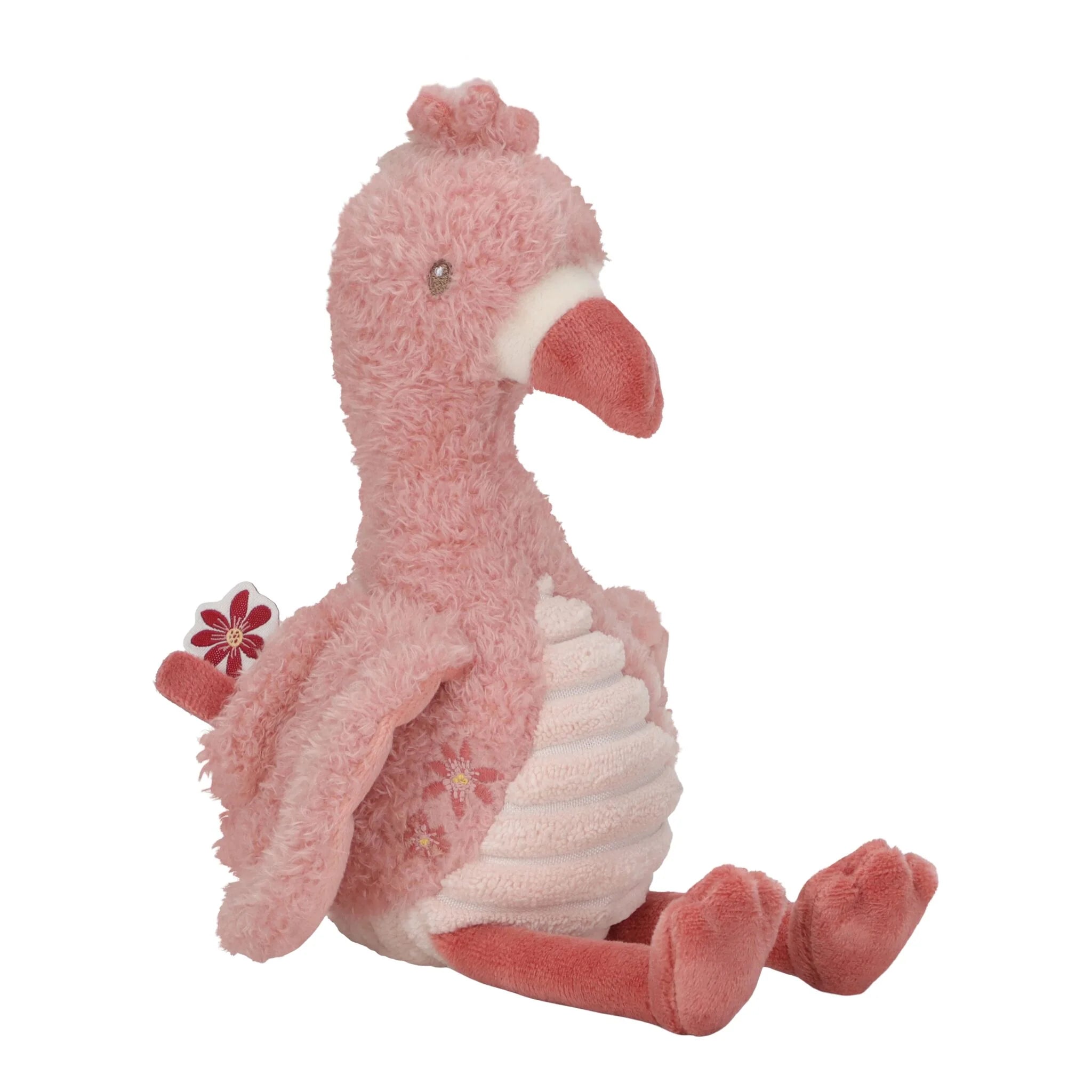 Knuffel Flamingo - Roze - 17 cm