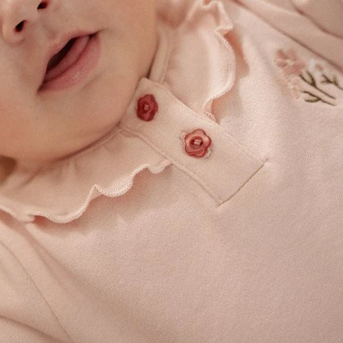 Shirt lange mouw - Lichtroze - Fairy Garden