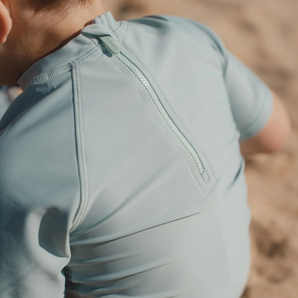 Zwemshirt korte mouw - Groen
