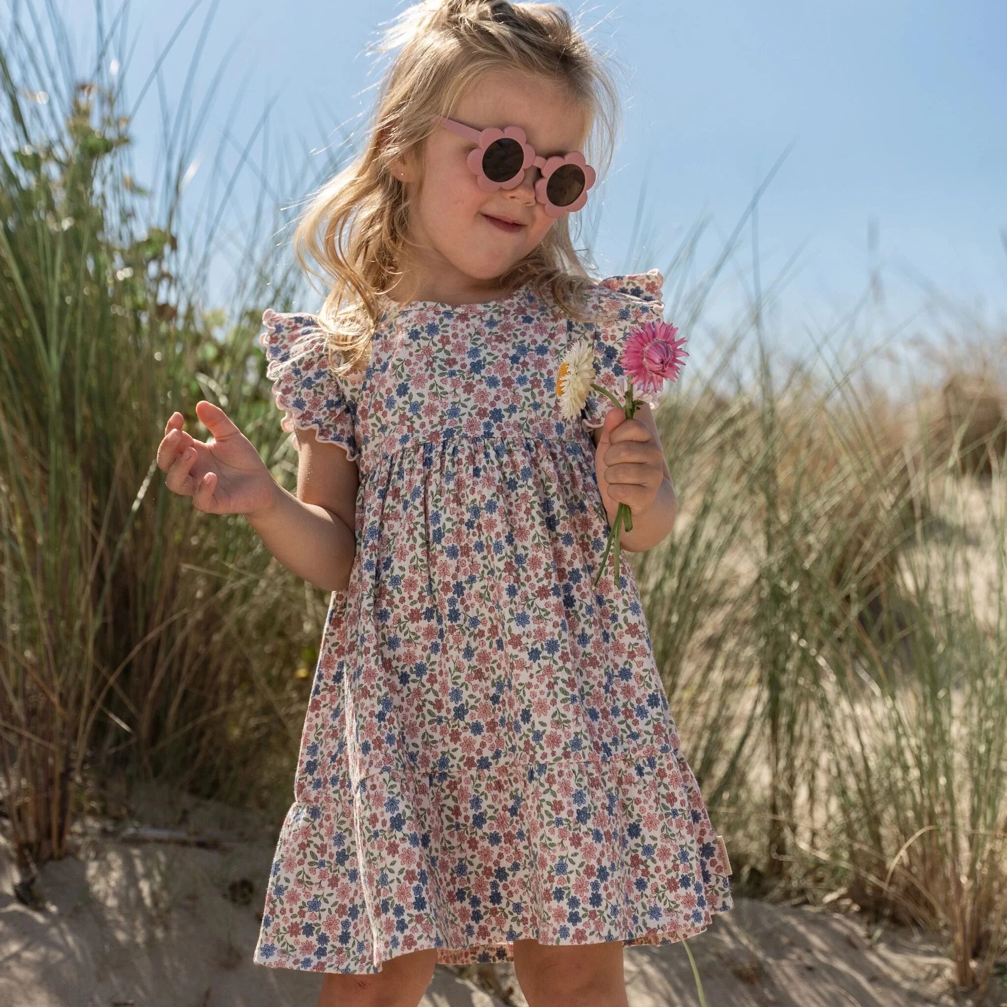 Jurk - Mouwloos - Meadow Flowers