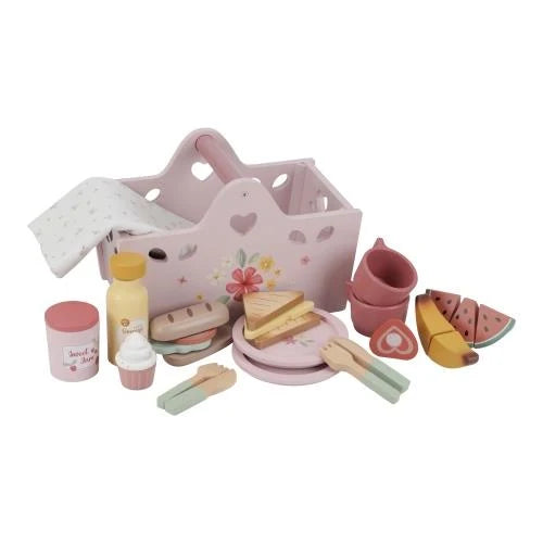 Houten Picknickset - Meerkleurig - Essentials