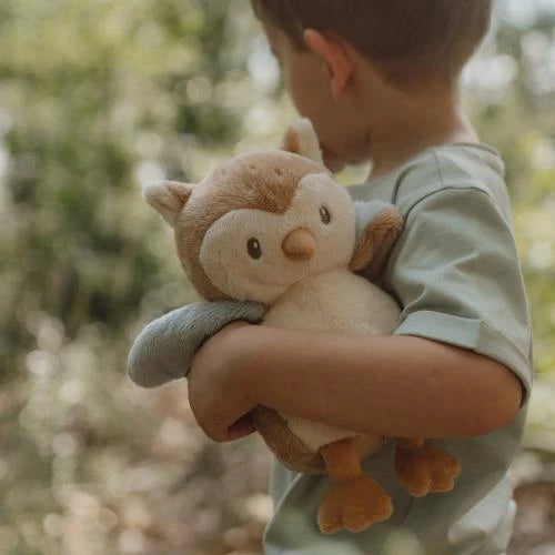 Knuffel Uil - Blauw - Forest Friends