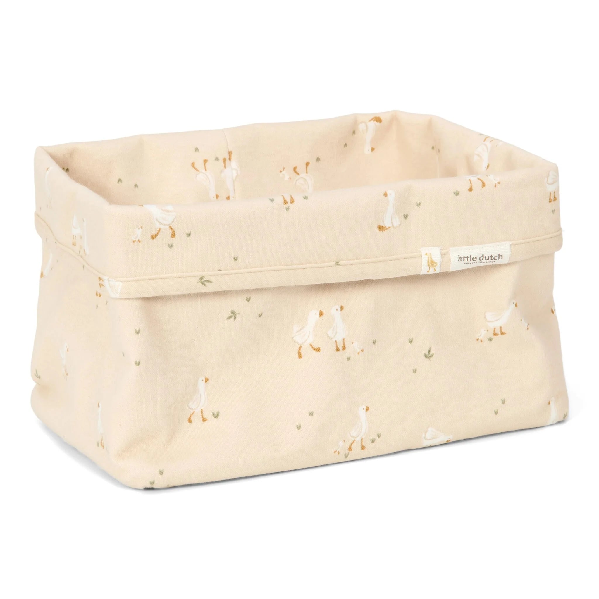 Commodemandje groot - Wit - Newborn Naturals - Little Goose