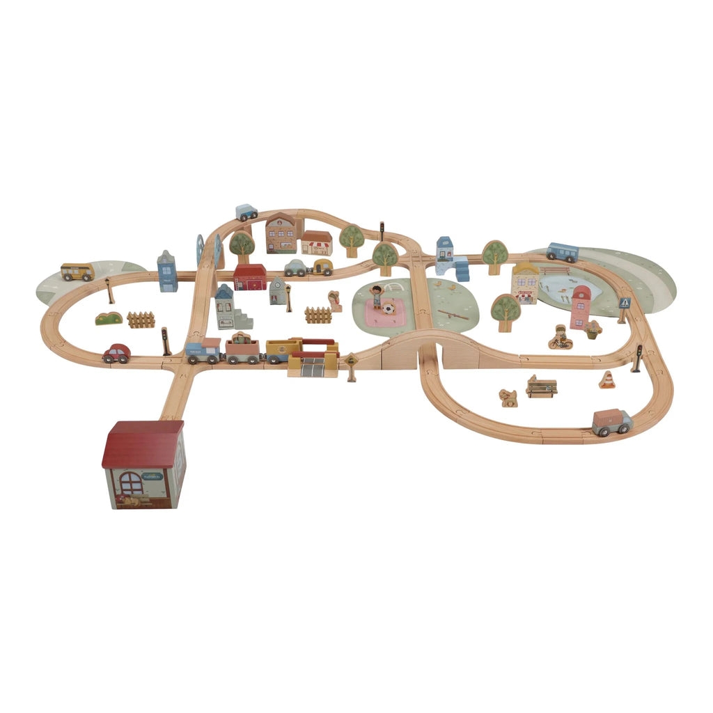 Houten treinbaan – XL – Essentials