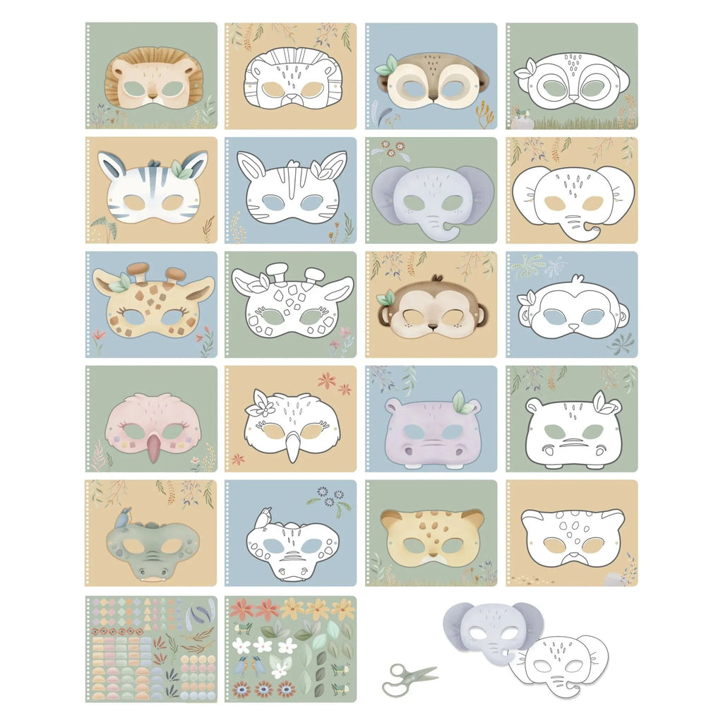 Knutselboek maskers maken - Jim