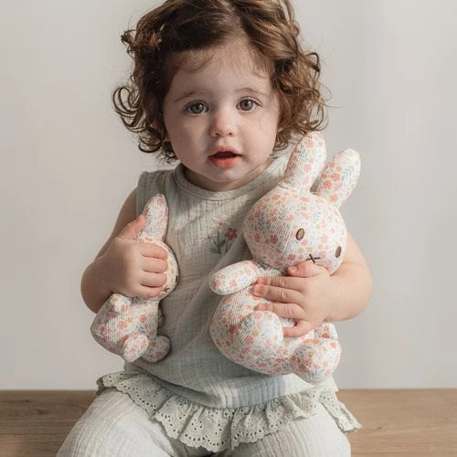 nijntje knuffel all-over print 20 cm - Roze - Lucky Blossom