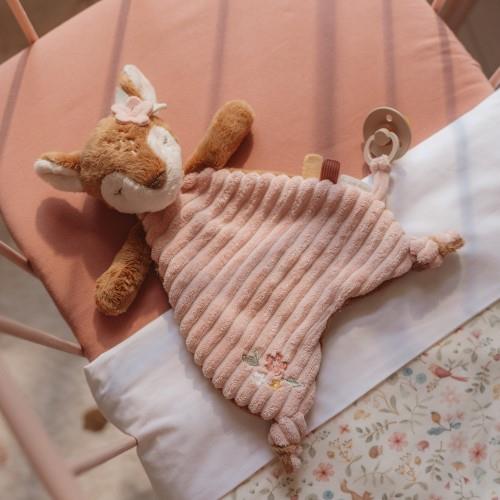 Knuffeldoekje knuffel Hert - Roze - Fairy Garden