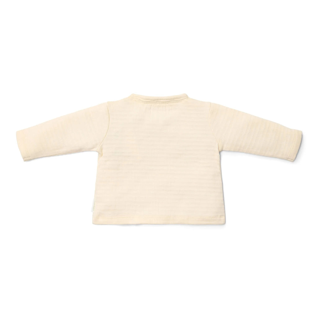 Shirt overslag lange mouw - Beige - Newborn Naturals