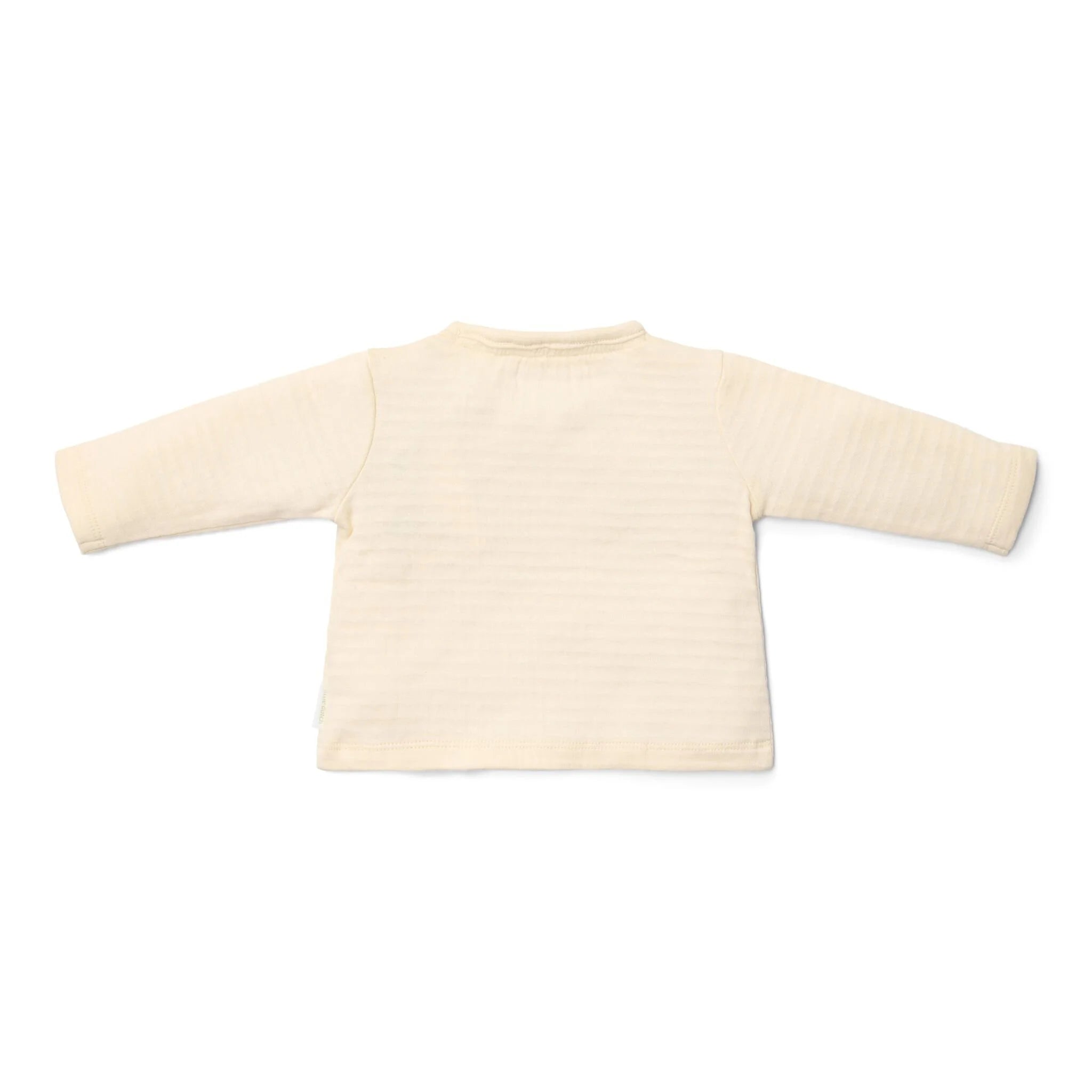 Shirt overslag lange mouw - Beige - Newborn Naturals