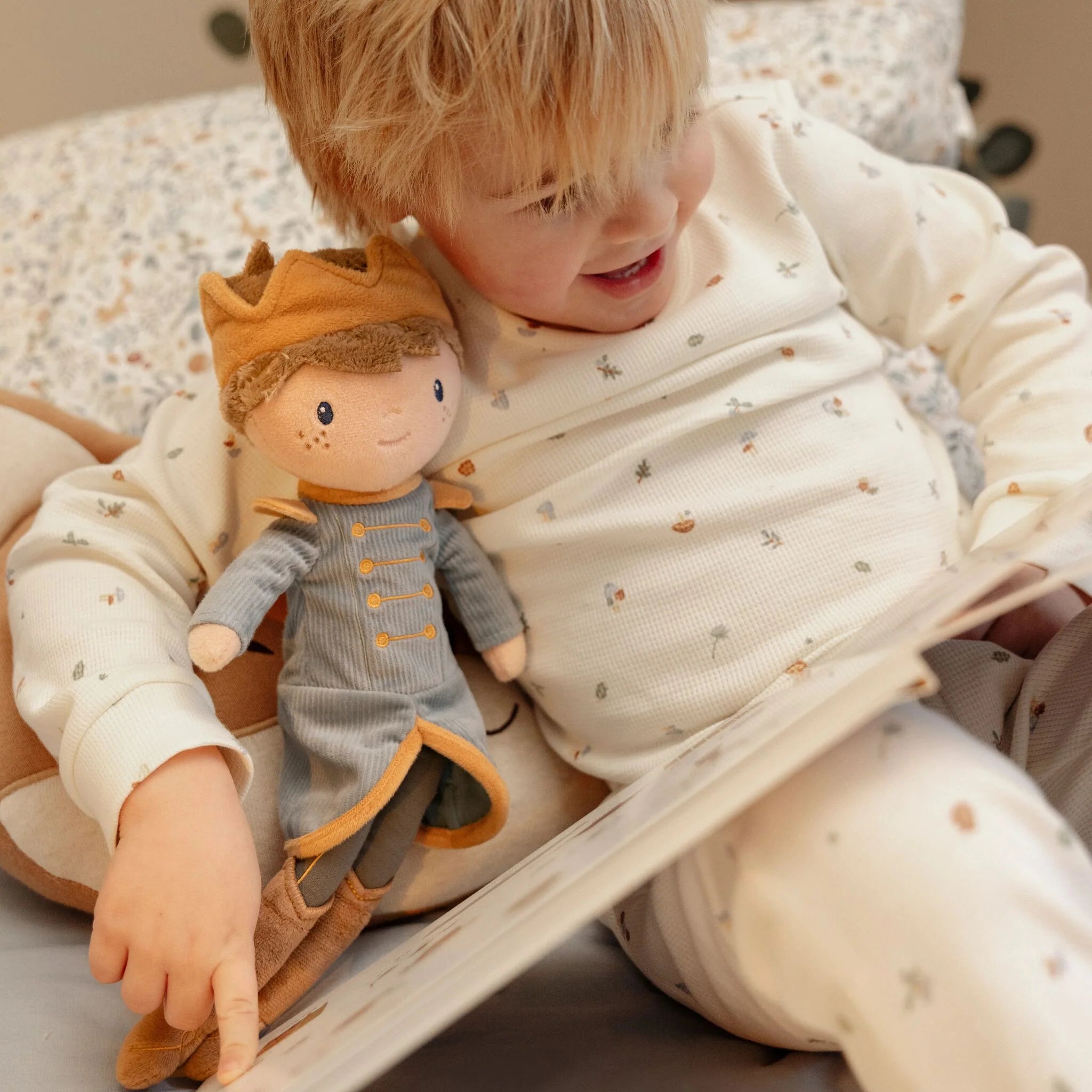 Knuffelpop Prins Jim - 35 cm