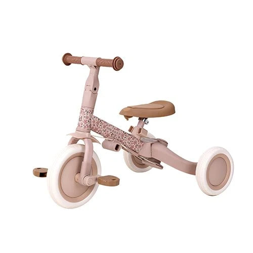 4 in 1 Driewieler Pink