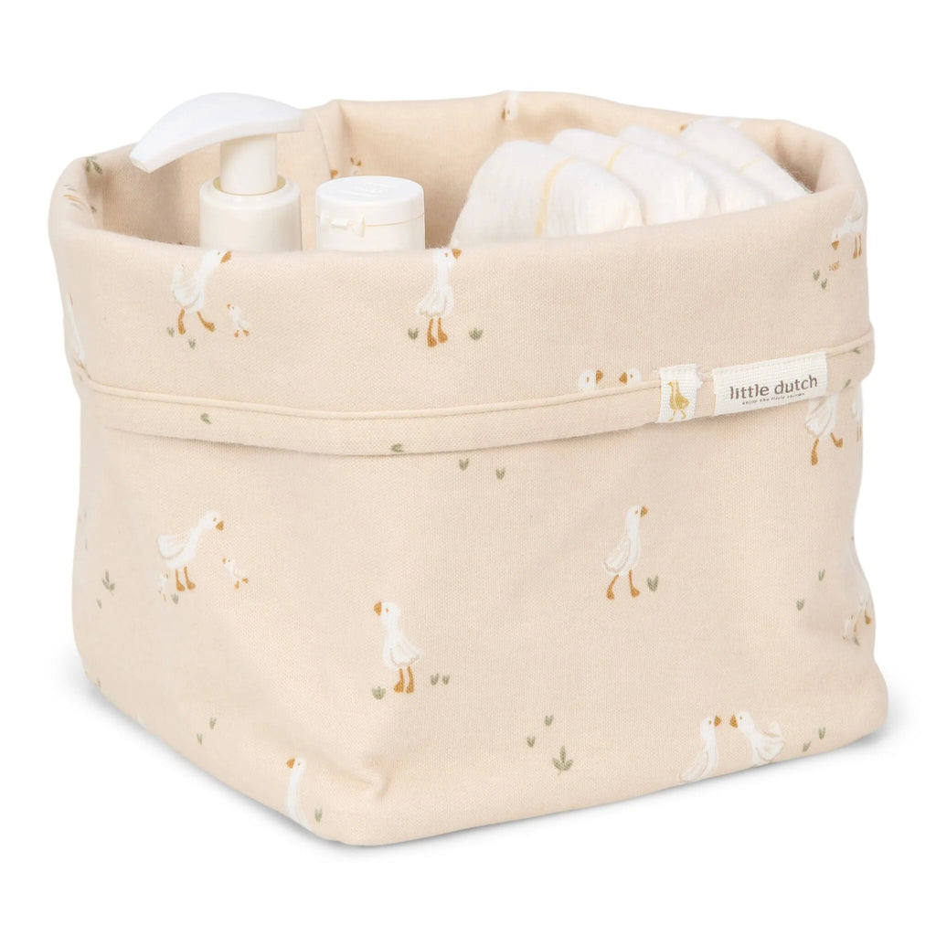 Commodemandje klein - Wit - Newborn Naturals - Little Goose