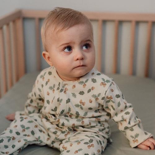 Eendelige pyjama - Groen