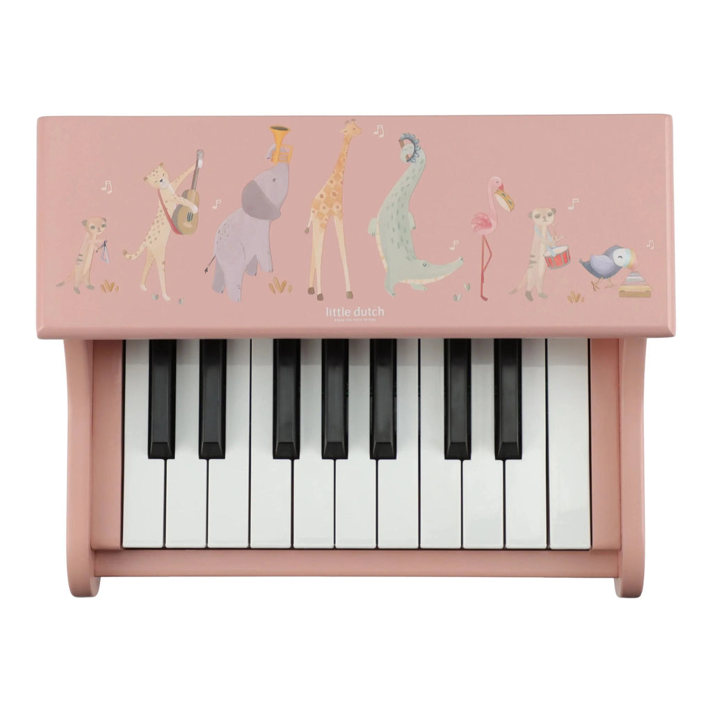 Houten piano - Roze -  Safari Friends